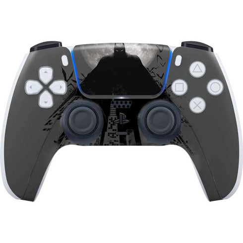 DC Comics Batman On City with Moon Art PlayStation PS5 Skins