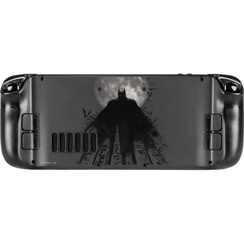 DC Comics Batman On City with Moon Art Steam Deck Handheld Gaming Computer Skin