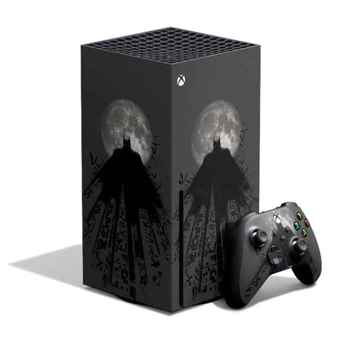 DC Comics Batman On City with Moon Art Xbox Series X Skins
