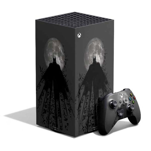 DC Comics Batman On City with Moon Art XBox Series X Digital Edition Bundle Skin
