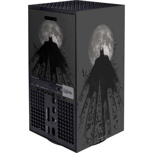 DC Comics Batman On City with Moon Art XBox Series X Digital Edition Bundle Skin
