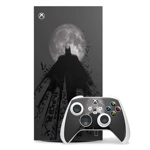 DC Comics Batman On City with Moon Art Xbox Series X Skins