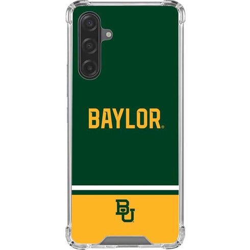 Baylor University BU Split Galaxy A17 Clear Case
