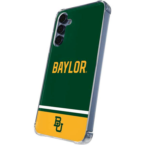 Baylor University BU Split Galaxy A55 5G Clear Case