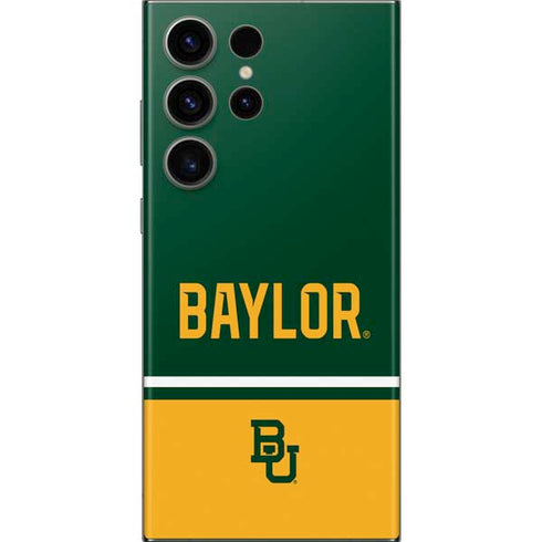 Baylor University BU Split Galaxy Skins