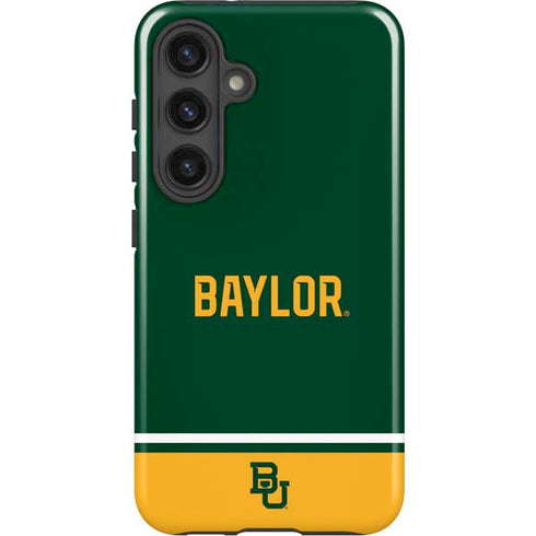 Baylor University BU Split Galaxy S25 Impact Case