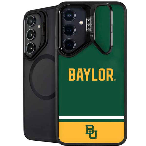 Baylor University BU Split Galaxy S25 Kickstand Case