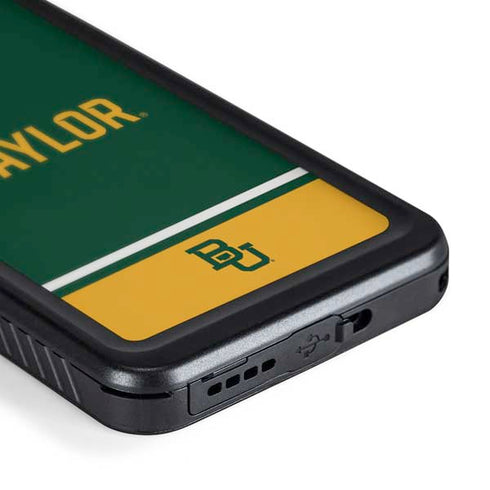Baylor University BU Split Galaxy S24 Plus Waterproof Case
