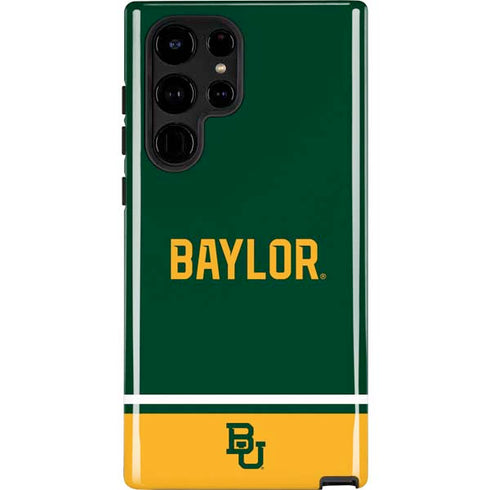 Baylor University BU Split Galaxy S25 Ultra Impact Case