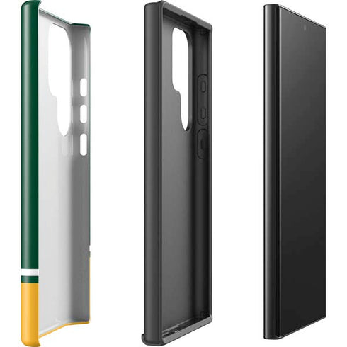 Baylor University BU Split Galaxy S25 Ultra Impact Case