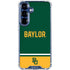 Baylor University BU Split Galaxy S25 FE Clear Case