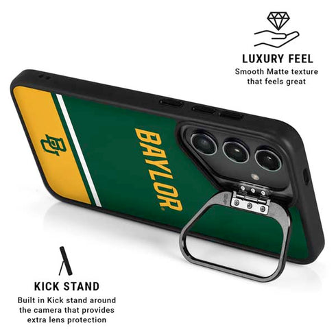 Baylor University BU Split Galaxy S26 Kickstand Case