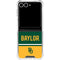 Baylor University BU Split Galaxy Z Flip7 Clear Case