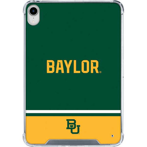Baylor University BU Split iPad 11th Gen (2025) Clear Case