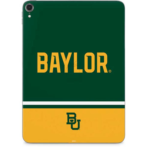 Baylor University BU Split Apple iPad Pro Skin