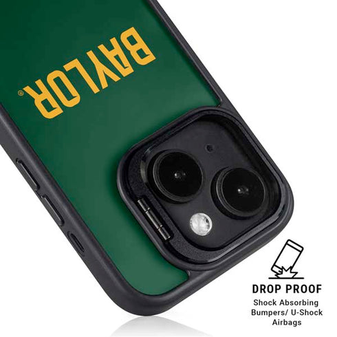 Baylor University BU Split iPhone 14 Plus Kickstand Case