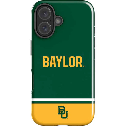 Baylor University BU Split iPhone 16 Impact Case