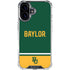 Baylor University BU Split iPhone 16 Plus Clear Case