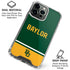 Baylor University BU Split iPhone 16 Pro Clear Case