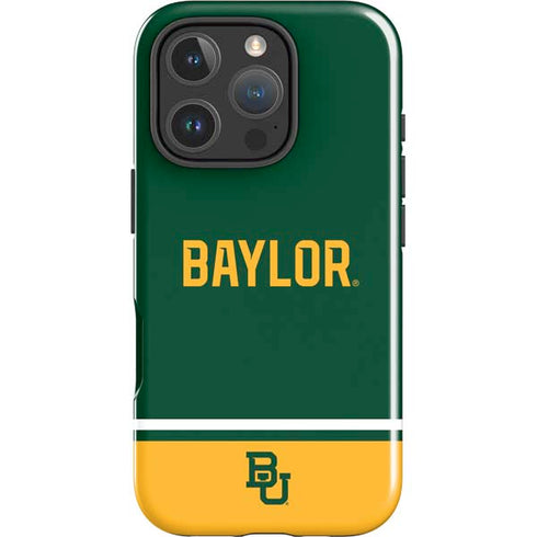 Baylor University BU Split iPhone 16 Pro Impact Case