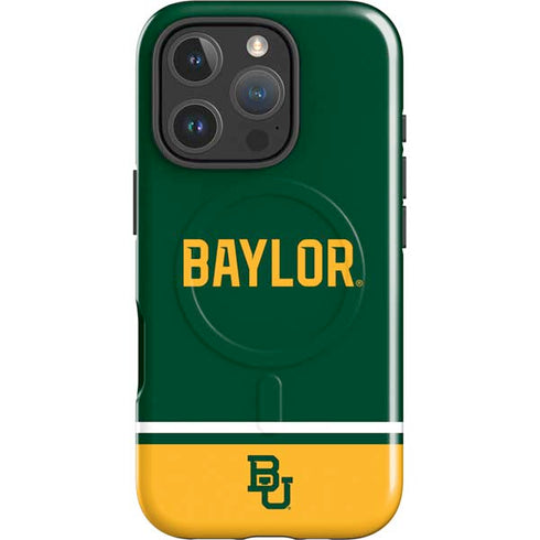 Baylor University BU Split iPhone 16 Pro Magsafe Impact Case