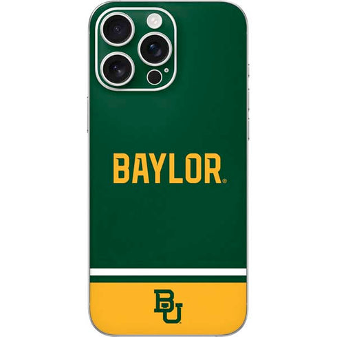 Baylor University BU Split iPhone 16 Pro Max Skin