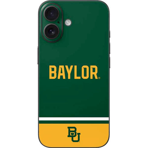Baylor University BU Split iPhone 16 Skin