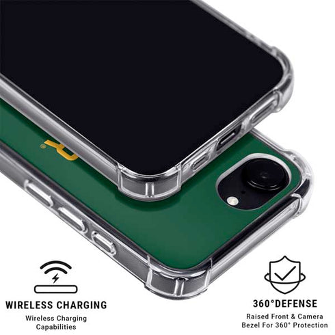 Baylor University BU Split iPhone 16e Clear Case