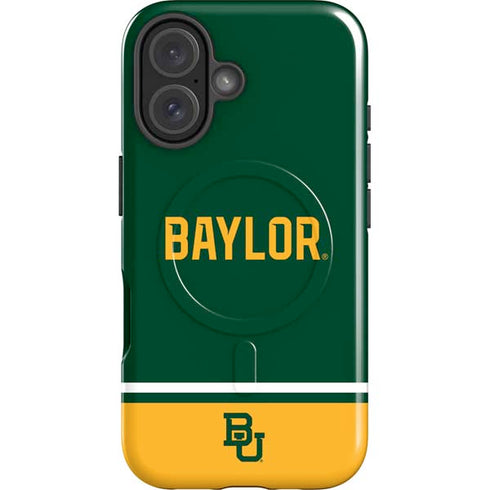 Baylor University BU Split iPhone 17 Magsafe Impact Case