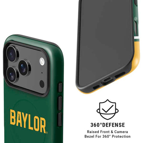 Baylor University BU Split iPhone 17 Pro Magsafe Impact Case
