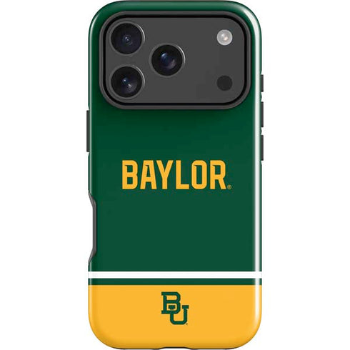 Baylor University BU Split iPhone 17 Pro Max Impact Case