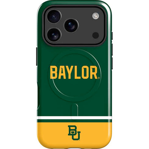 Baylor University BU Split iPhone 17 Pro Max Magsafe Impact Case