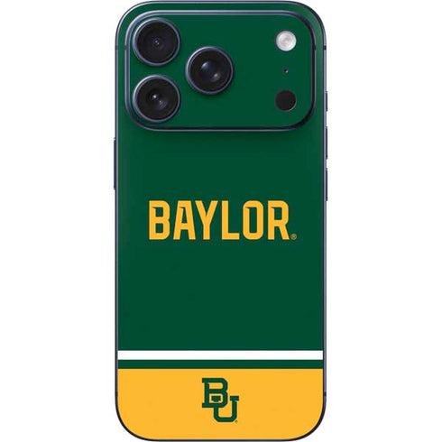 Baylor University BU Split iPhone 17 Pro Skin
