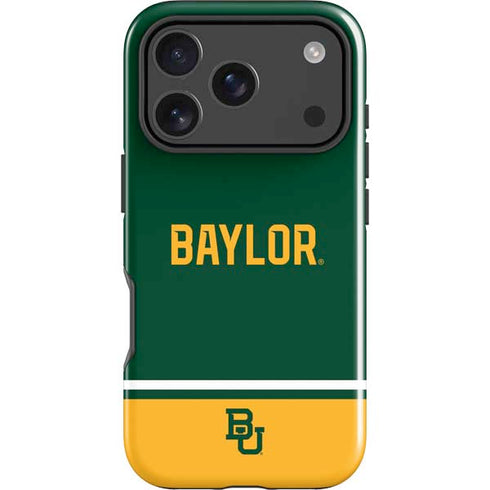 Baylor University BU Split iPhone 18 Pro Impact Case