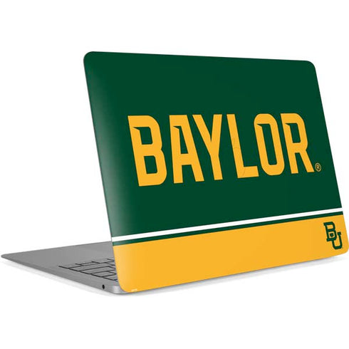 Baylor University BU Split Apple MacBook Air Skin