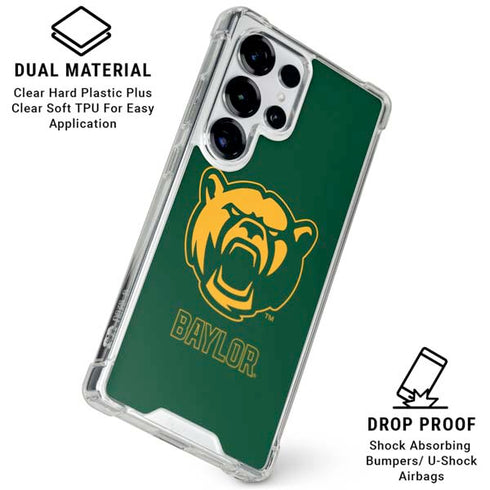 Baylor University Mascot Galaxy S26 Ultra Clear Case