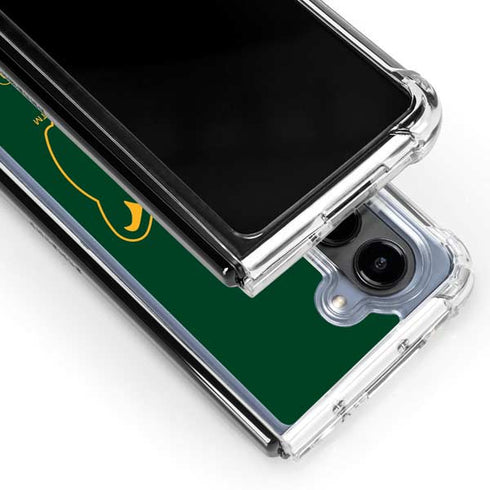 Baylor University Mascot Galaxy Z Fold5 5G Clear Case