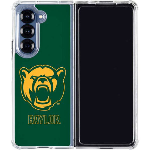 Baylor University Mascot Galaxy Z Fold6 Clear Case