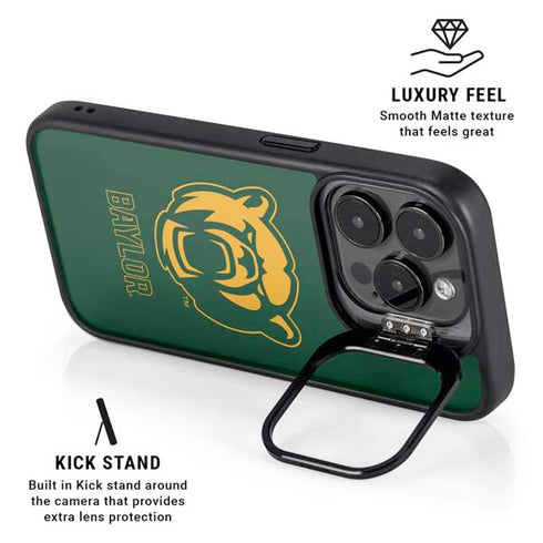 Baylor University Mascot iPhone 14 Pro Kickstand Case