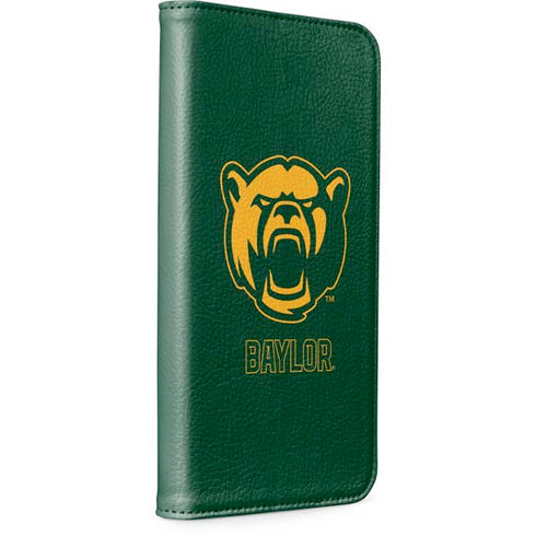 Baylor University Mascot iPhone 15 Plus Folio Case