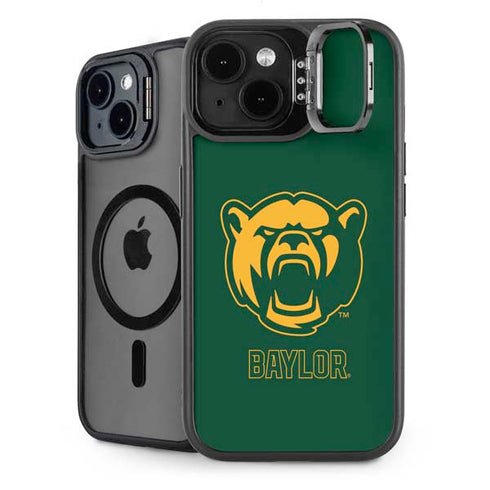 Baylor University Mascot iPhone 15 Plus Kickstand Case
