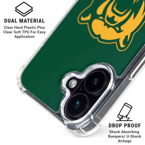 Baylor University Mascot iPhone 16 Clear Case