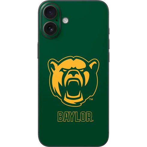 Baylor University Mascot iPhone 16 Plus Skin