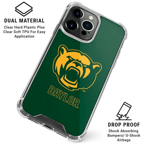 Baylor University Mascot iPhone 16 Pro Max Clear Case
