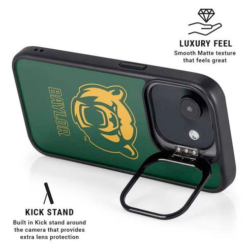 Baylor University Mascot iPhone 16e Kickstand Case