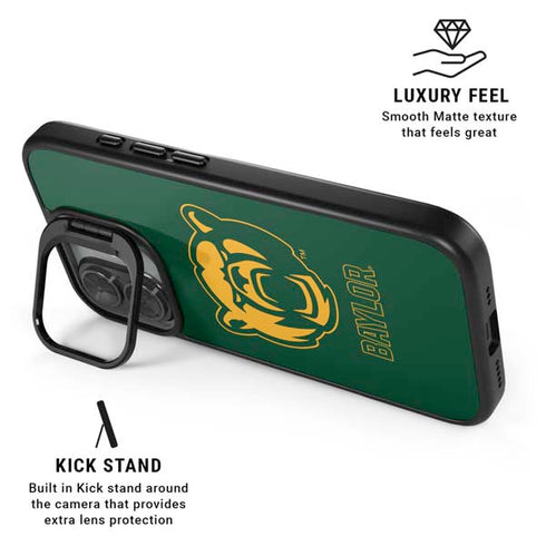 Baylor University Mascot iPhone 17 Kickstand Case
