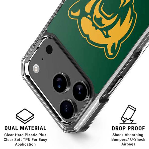 Baylor University Mascot iPhone 17 Pro Max Clear Case