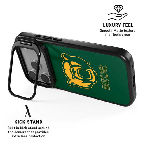 Baylor University Mascot iPhone 17 Pro Max Kickstand Case