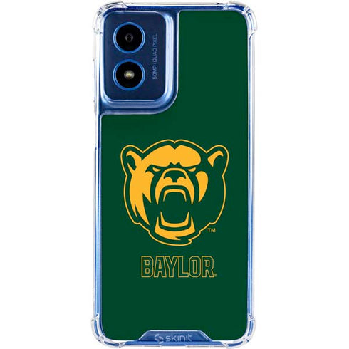 Baylor University Mascot Moto G Play 4G (2024) Clear Case