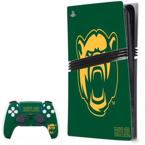 Baylor University Mascot PS5 Pro Bundle Skin